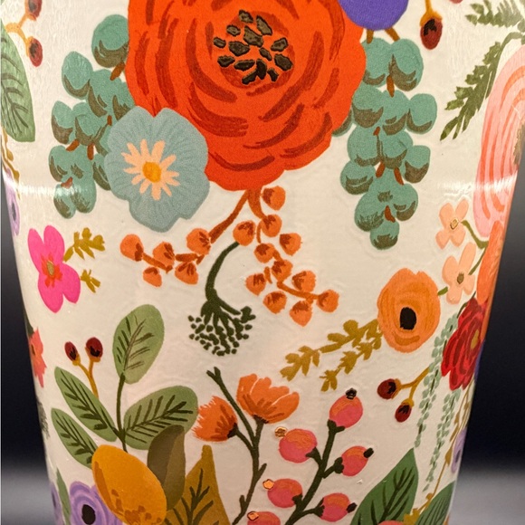 Corkcicle Floral Tumbler with Pink and Orange Accents - Picture 2 of 4
